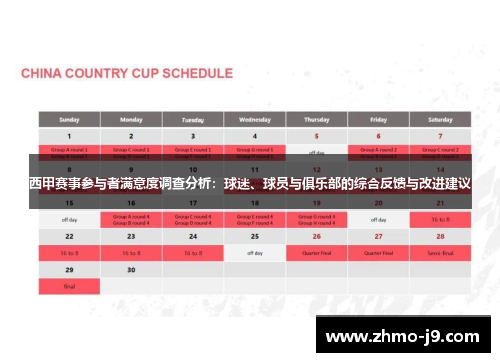 西甲赛事参与者满意度调查分析：球迷、球员与俱乐部的综合反馈与改进建议